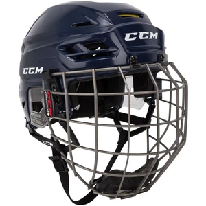 CCM Kask hokejowy Tacks 310 Combo SR Niebieski S