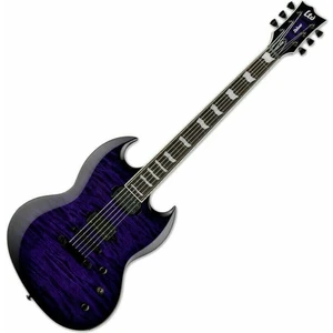 ESP LTD VIPER-1000 See Thru Purple Sunburst