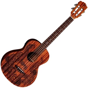 Luna Henna Dragon Ukulele baritono Natural