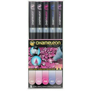 Chameleon Marcador de sombreado Floral Tones 5 pcs