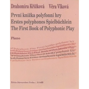 Křížková-Vlková Prvá knižka polyfónnej hry Noty