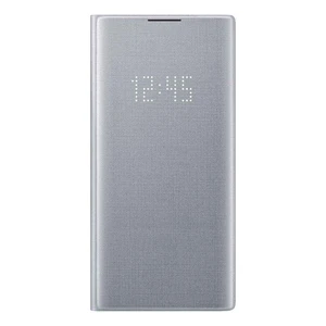 Tok Samsung LED View Cover EF-NN975PSE   Samsung Galaxy Note 10 Plus - N975F, Silver - EF-NN975PSEGWW