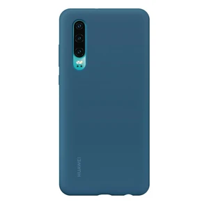 Eredeti tok Silicone Case Huawei P30, Blue