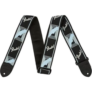 Fender 2'' Monogrammed Strap Black/Light Grey/Blue