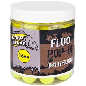 Carp only fluo pop up boilie 100 g 20 mm-white