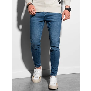 Jeans slim fit da uomo Ombre P937