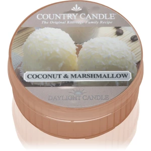 Country Candle Coconut & Marshmallow čajová sviečka 42 g