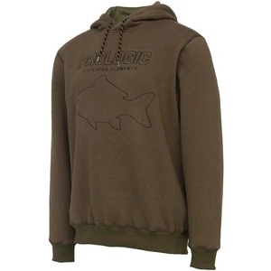 Prologic mikina mega fish hoodie army green - xl