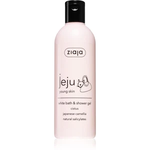 Ziaja Jeju Young Skin sprchový a kúpeľový gél biely 300 ml