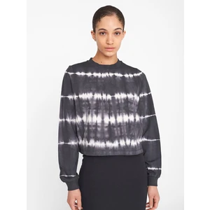 Black Patterned Sweatshirt Noisy May Joan - Women