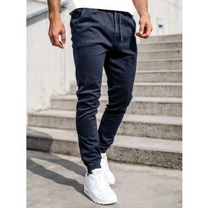 Pantaloni joggers bleumarin Bolf 707