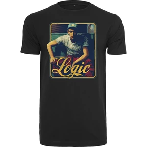 Logic T-Shirt Tarantino Pose Schwarz S