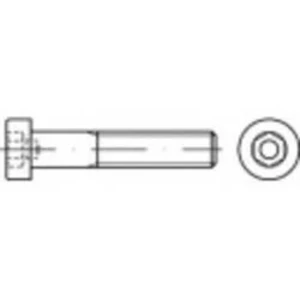 Šrouby s válcovou hlavou Toolcraft, vnitřní šestihran, DIN 6912, M 6 x 55 mm, 08.8, 200 ks