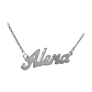Silvego Strieborný náhrdelník s menom Alena