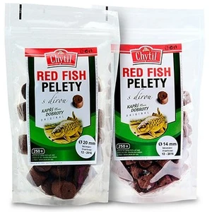 Chytil pelety red fish s dírou 250 g - průměr 14 mm