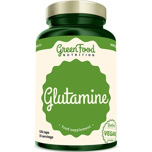 GreenFood Nutrition Glutamin 120 kapslí