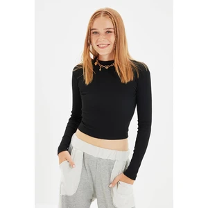 Trendyol Black Knitted Blouse