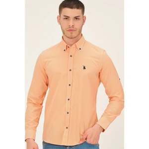 G776 DEWBERRY MEN'S SHIRT-ORANGE