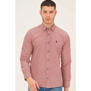 Camicia da uomo dewberry Burgundy