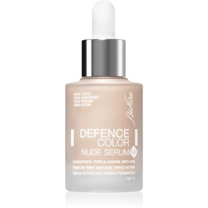 BioNike Color Nude Serum R³ ľahký make-up vo forme kvapiek pre zrelú pleť odtieň 601 Amande 30 ml