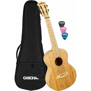 Cascha HH 2314 Bamboo Ukulele tenore Natural