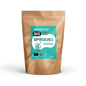 Allnature Spirulina prášek BIO 250 g