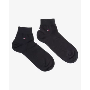 Set of two pairs of men's socks in Tommy Hilfiger black - Men's