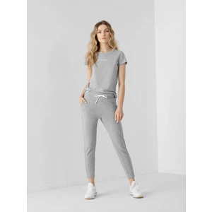 4F WOMEN'S TROUSERS SPDD015 Šedá M