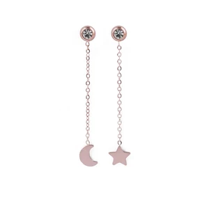 Infinity Rosegold earrings