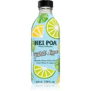 Hei Poa Tahiti Monoi Oil Lime multifunkční olej na obličej, tělo a vlasy 100 ml