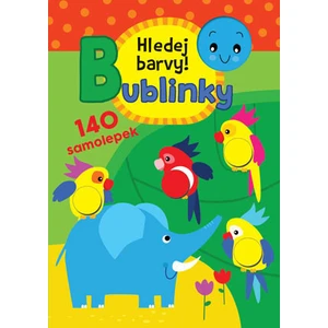 Hledej barvy! Bublinky -- 140 samolepek