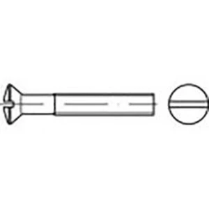 Šroub se zápustnou čočkovou hlavou TOOLCRAFT TO-6862926, N/A, M4, 12 mm, Ušlechtilá ocel V2A , 200 ks