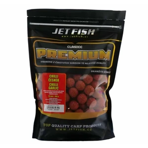 Jet fish boilie premium clasicc 700 g 20 mm-chilli cesnak