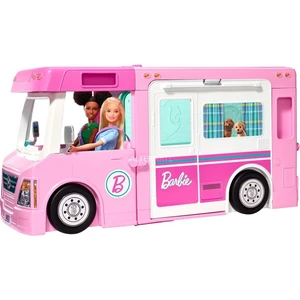 MATTEL BRB Barbie Karavan snů 3v1 herní set obytný vůz variabilní s doplňky plast