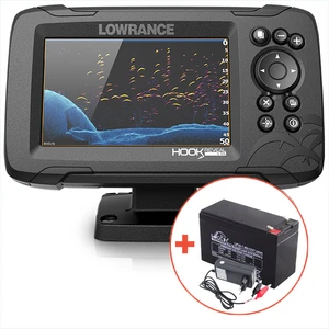 Lowrance echolot hook reveal 5 se sondou hdi 83/200 khz