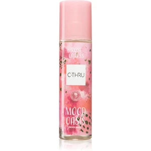 C-THRU Mood Oasis Rose Caress osvěžující tělový sprej pro ženy 200 ml