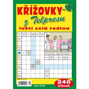 Křížovky z Telpresu luští celá rodina - 248 křížovek 2/2019