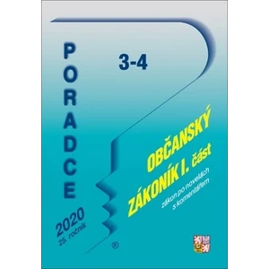 Poradce 3-4 Občanský zákoník I. část