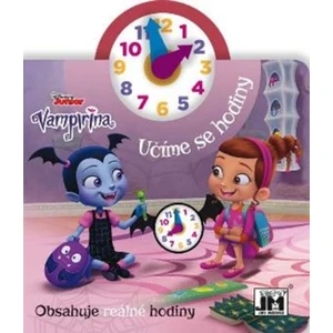 Jiri Models Kniha s hodinami Vampirina