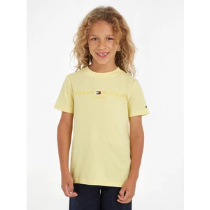 Light yellow children's T-shirt Tommy Hilfiger - Boys