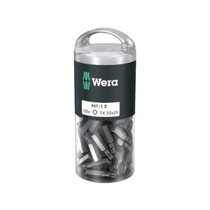 Wera 072448 Houževnaté bity 1/4" TX 20 867/1 Z TORX DIY (Balení 100 ks)