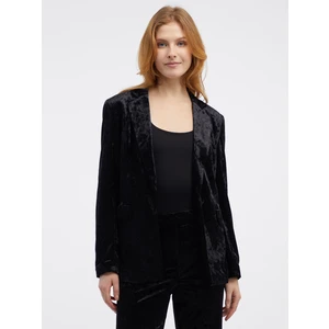 Orsay Black Women's Velvet Jacket - Women's