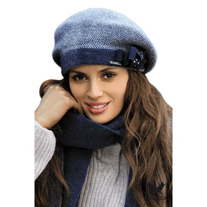 Kamea Woman's Beret K.16.016.12 Navy Blue