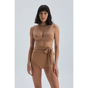 Dagi The Camel Contouring High Waist Bikini Bottom