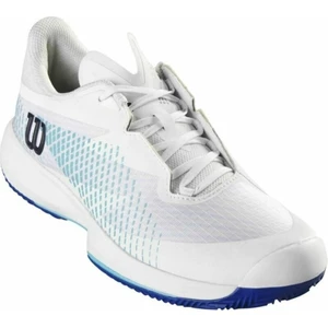 Wilson Kaos Swift 1.5 Clay Mens Tennis Shoe White/Blue Atoll/Lapis Blue 44 2/3 Męskie buty tenisowe