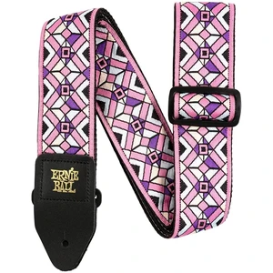 Ernie Ball Kaleidoscope Pink Jacquard Strap