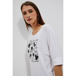 Moodo women's T-shirt - white