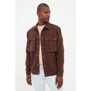 Trendyol Jacket - Brown - Regular fit