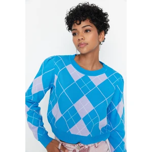 Trendyol Sweater - Blue - Regular fit