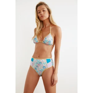 Trendyol Retro Block Magas derék Bikini alsó